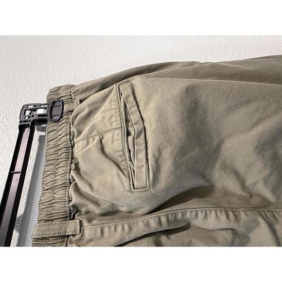 GAP High Rise Pleated Khaki Pants, Olive Green, Women's 14 - Picture 4 of 6